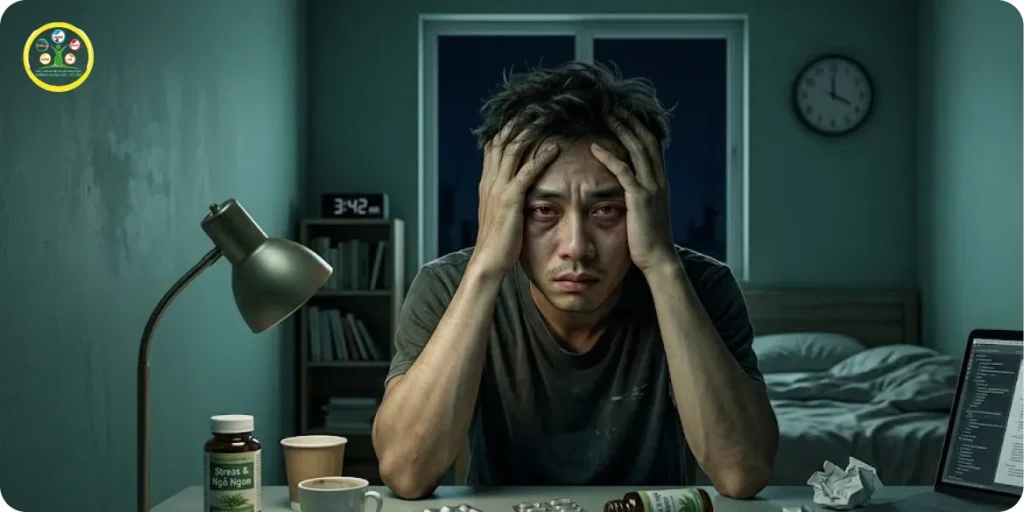 Stress kéo dài và mất ngủ nghiêm trọng